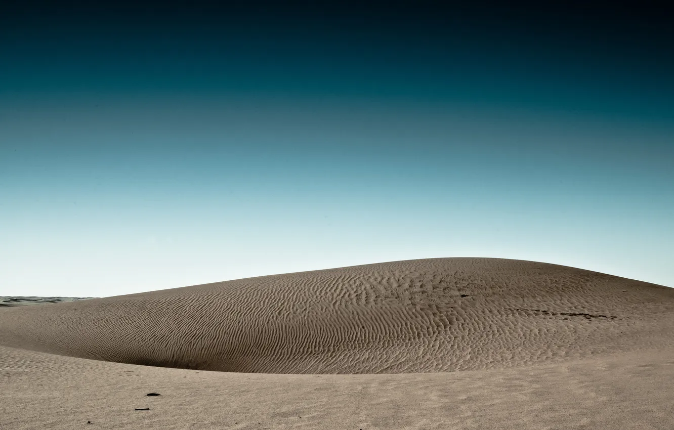 Photo wallpaper the sky, landscape, nature, desert