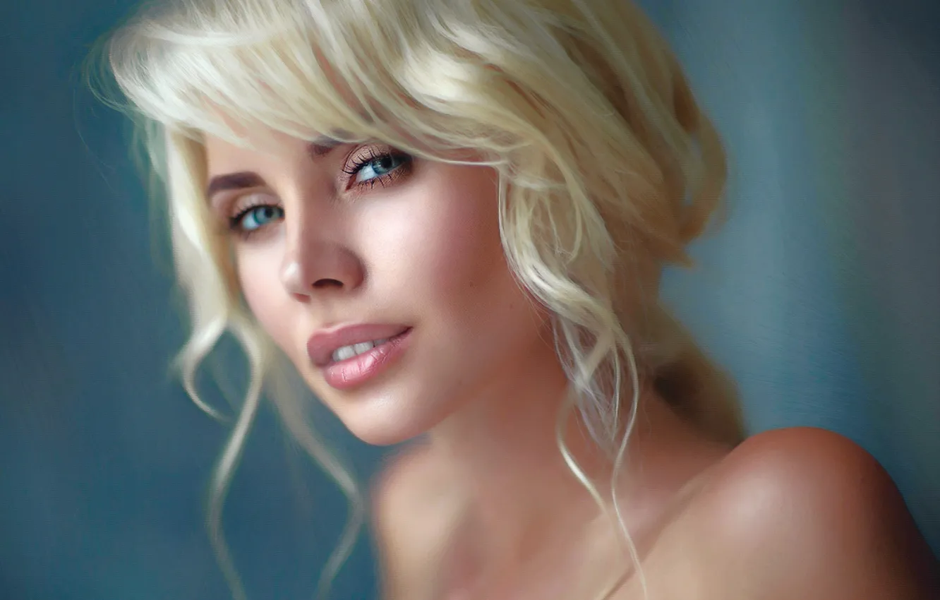 Photo wallpaper girl, portrait, photos picture