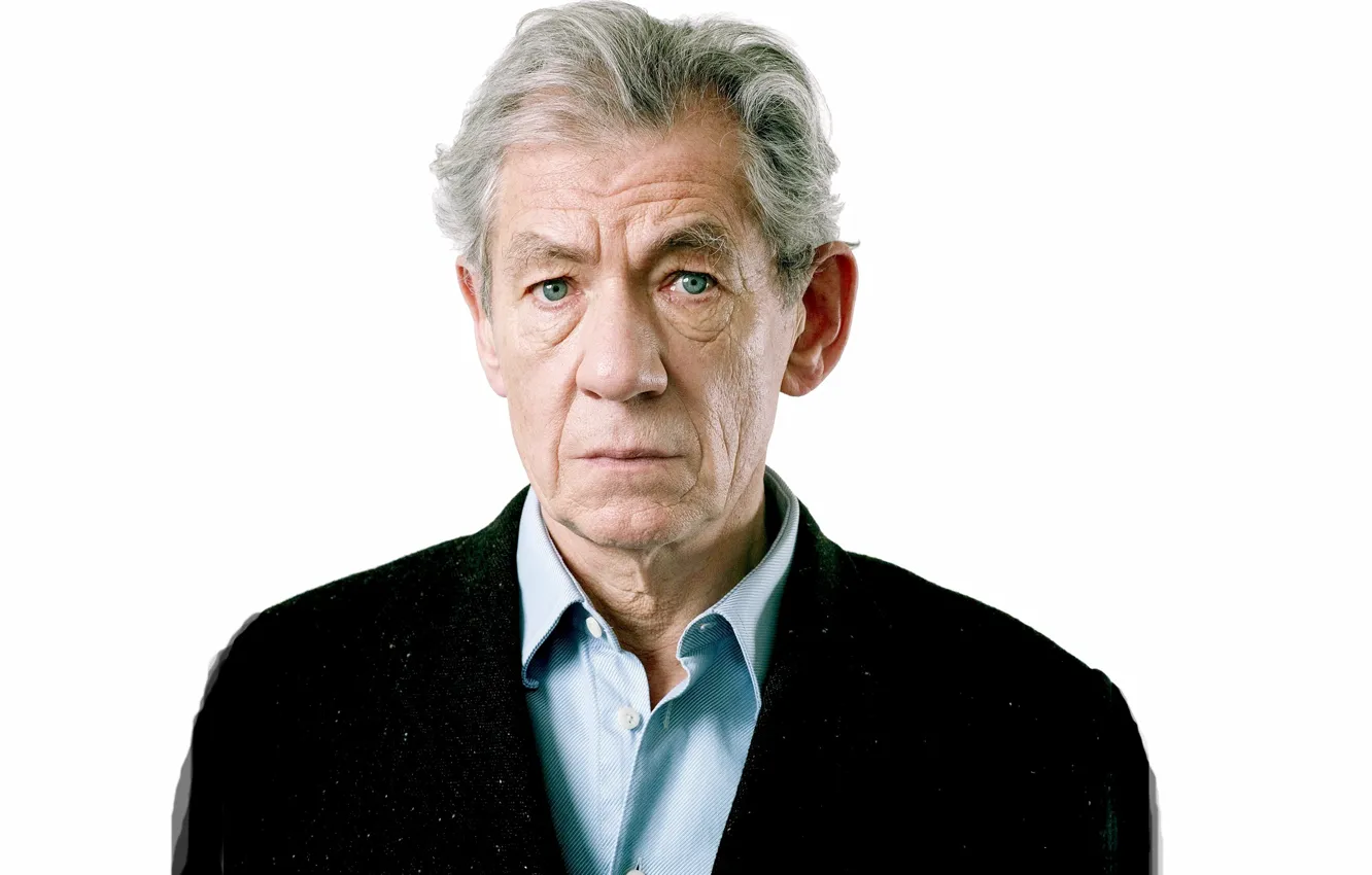 Photo wallpaper actor, Ian McKellen, writer, producer, voice actor, genius, activist