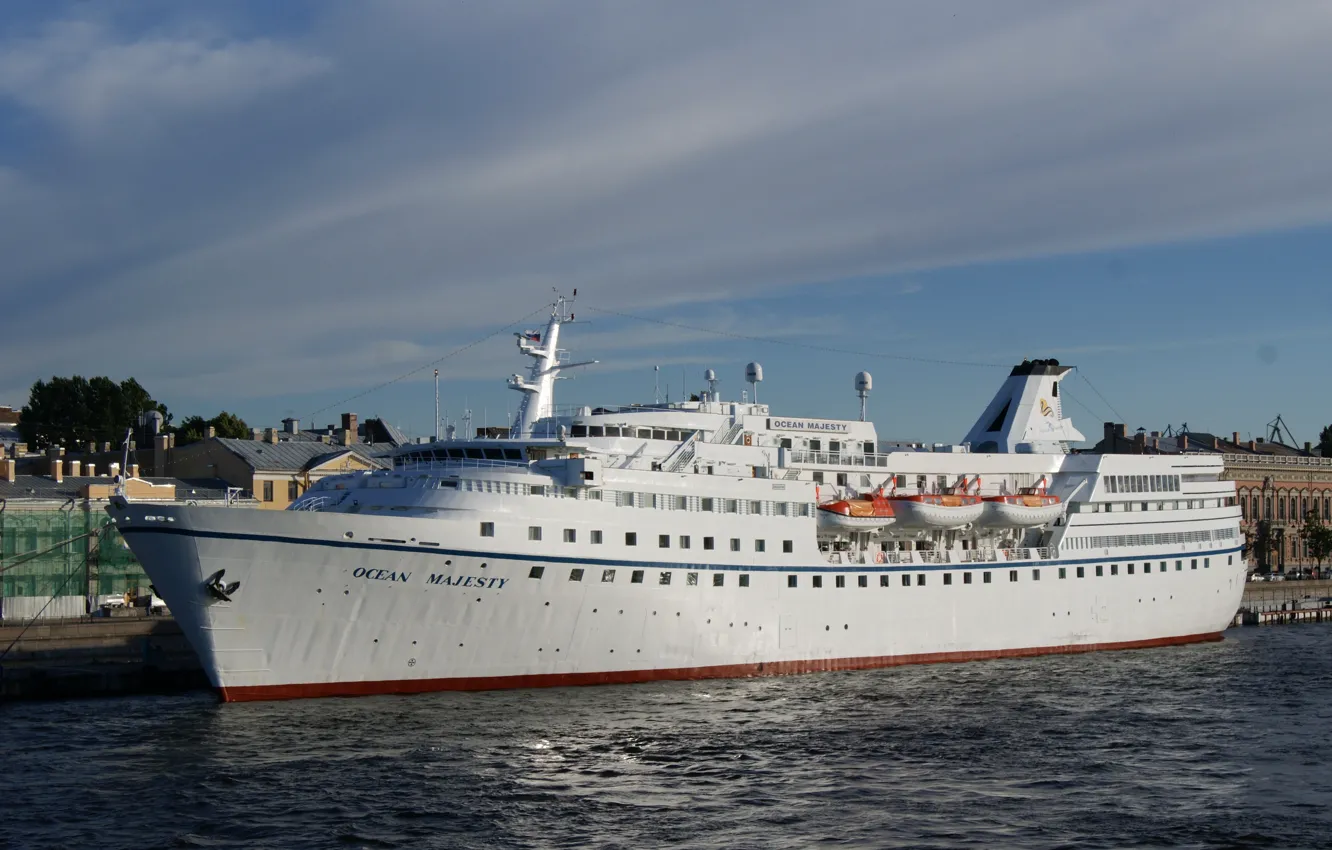 Wallpaper pier, liner, cruise images for desktop, section другая