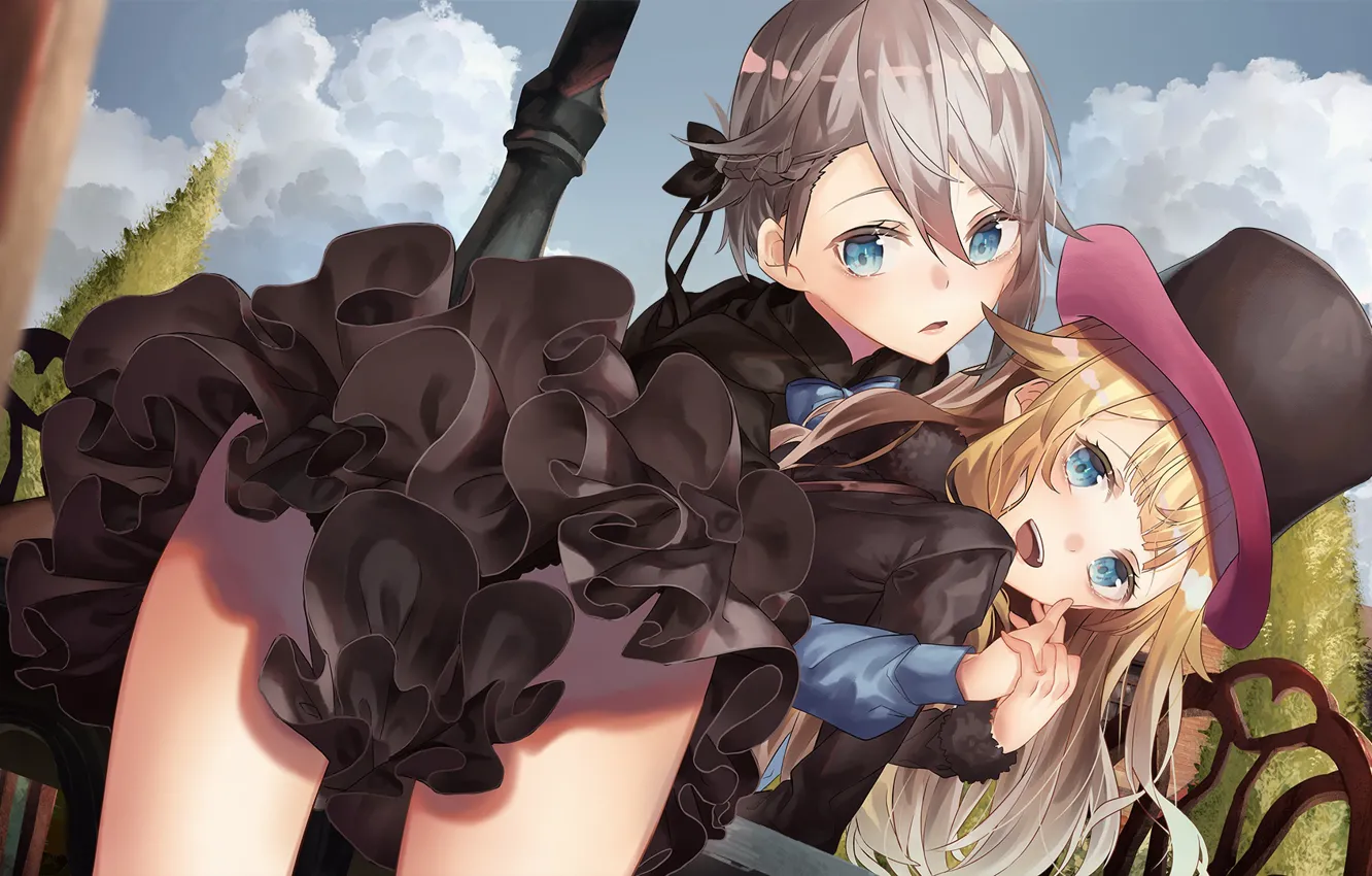 Photo wallpaper dress, girl, Princess Principal, Ruching