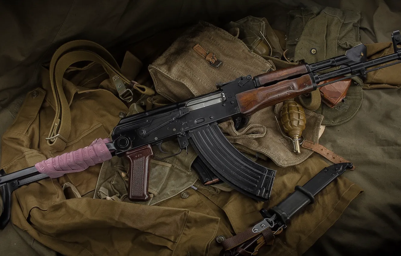 Wallpaper weapons, machine, weapon, AKM, assault Rifle images for ...