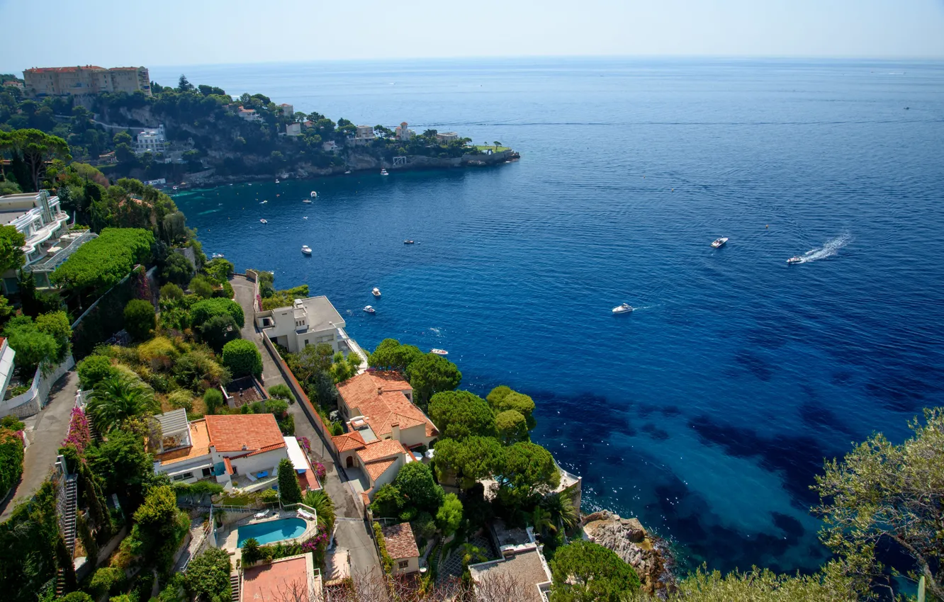 Photo wallpaper sea, France, Provence, Cap D'ai