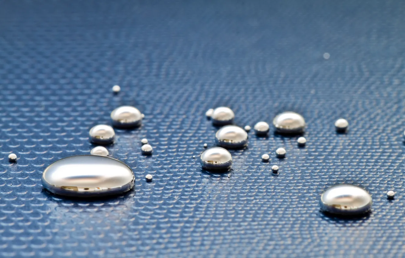 Photo wallpaper drops, macro, background