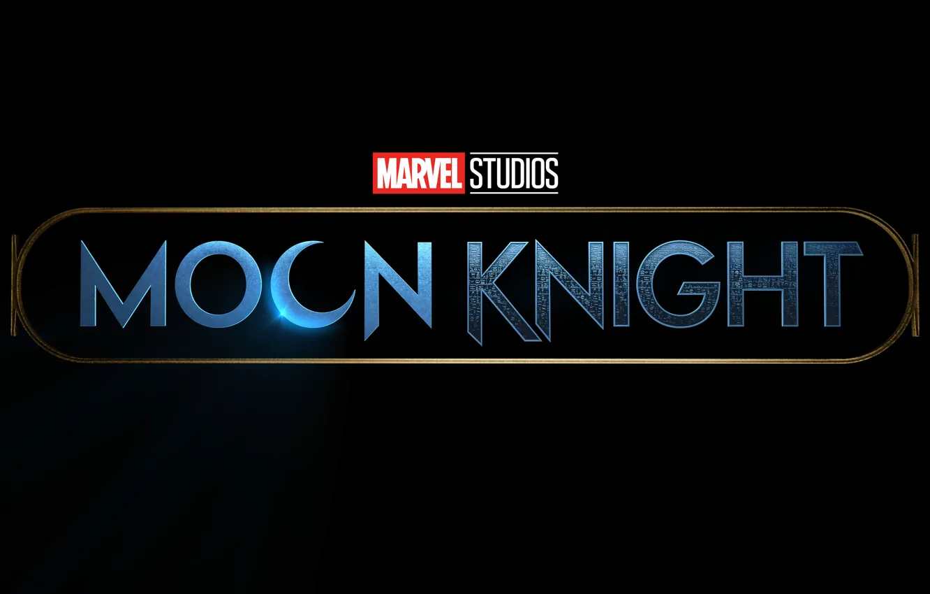 Photo wallpaper logo, Moon Knight, Marvel Studios