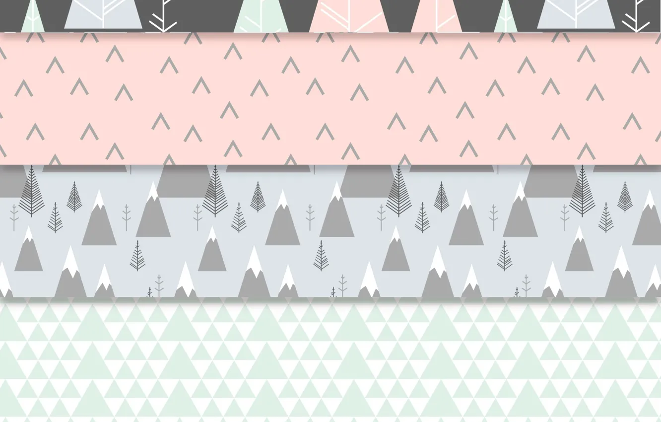Photo wallpaper background, texture, winter, pattern, Collection
