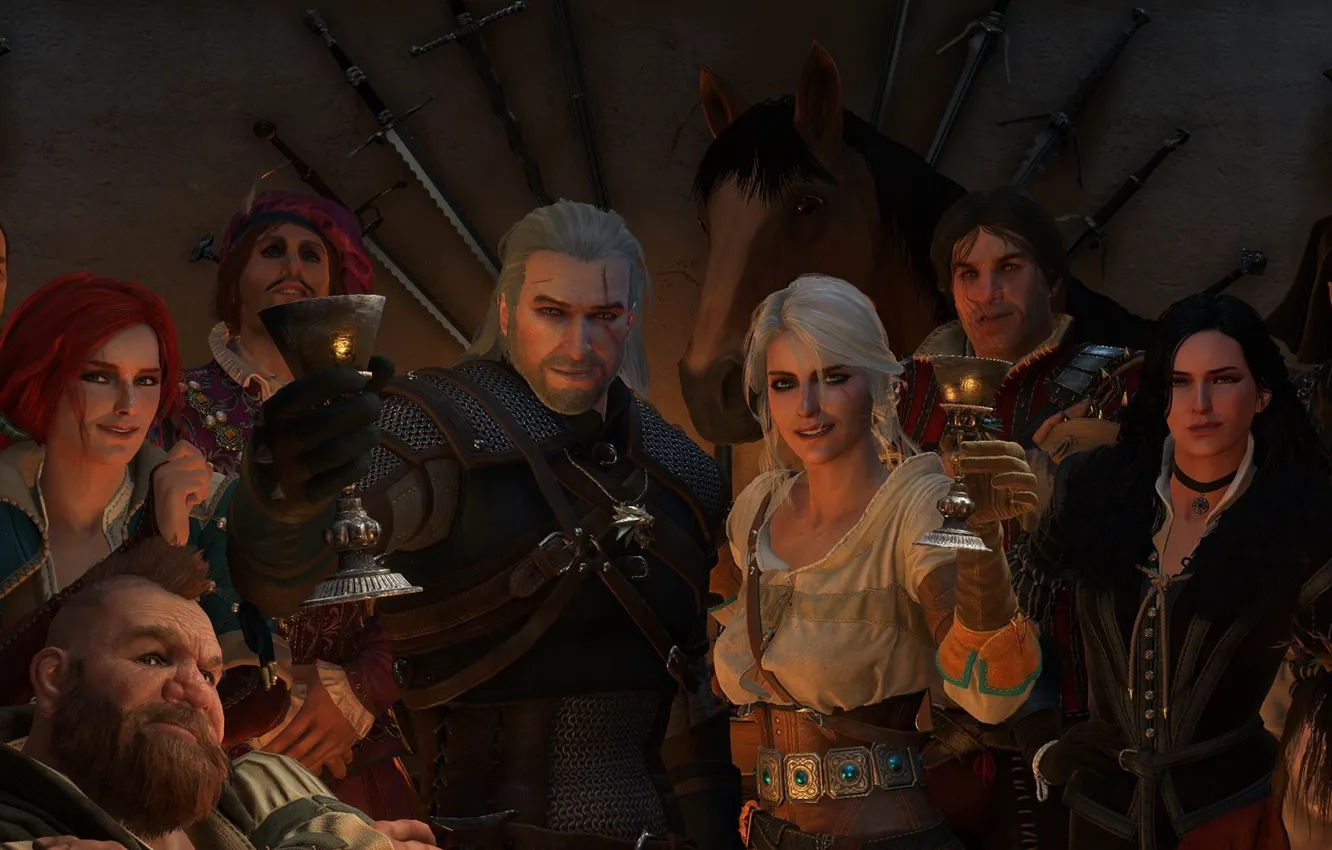 Photo wallpaper The Witcher, The Witcher, Geralt, CD Projekt RED, The Witcher 3: Wild Hunt, Geralt, The …