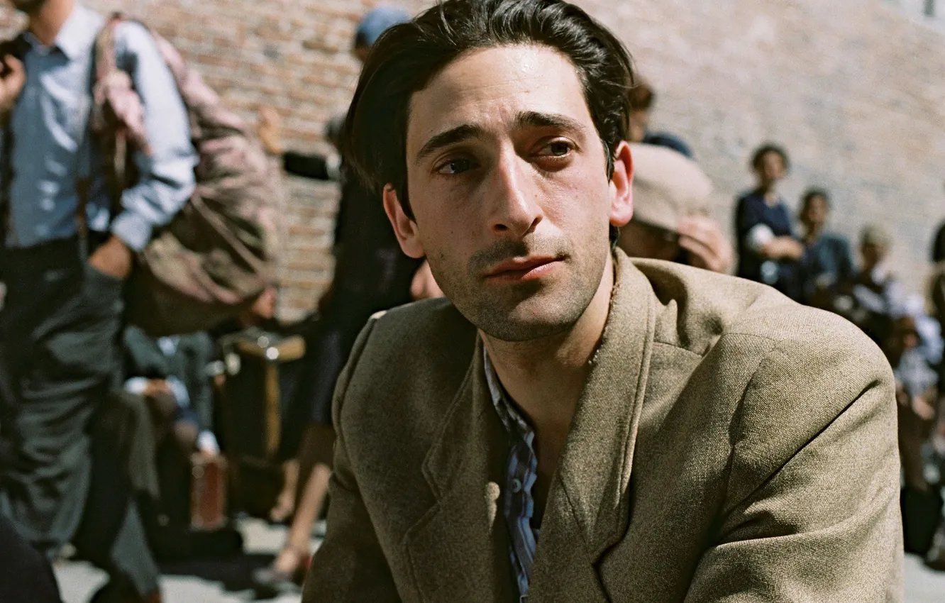 Photo wallpaper Adrien Brody, Adrian Brody, pianist, Wladyslaw Szpilman, Vladislav Shpilman