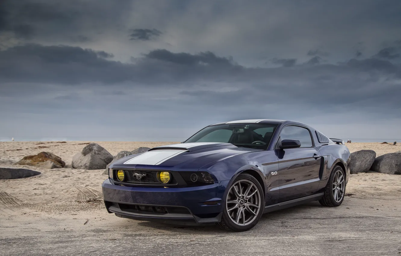 Photo wallpaper Mustang, Ford, 5.0