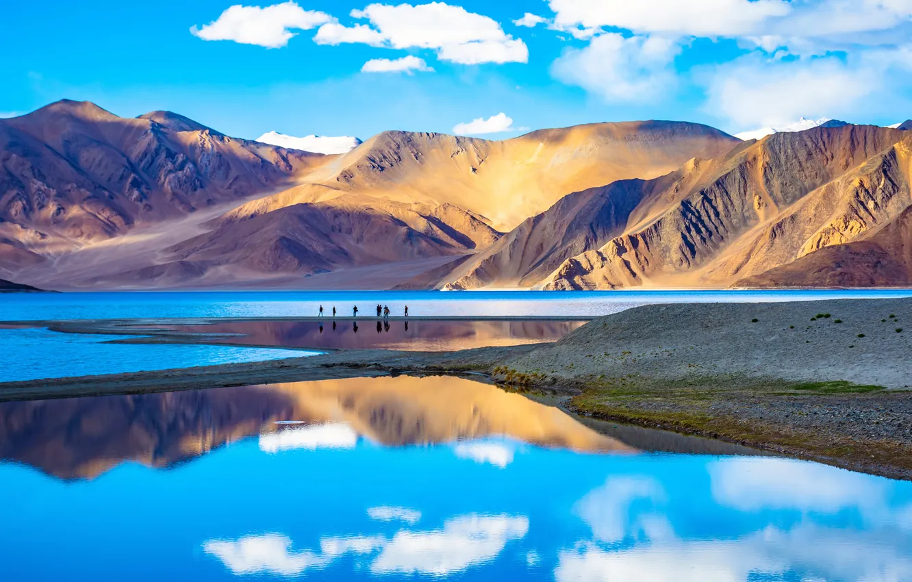 Photo wallpaper landscape, nature, mountains, mountain, Nepal, Leh Ladakh, Leh