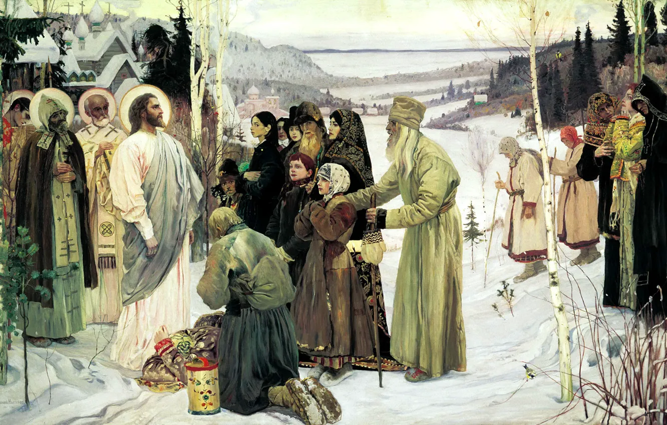Photo wallpaper Nesterov, Mikhail Vasilyevich, Holy Russia, 1901-1905