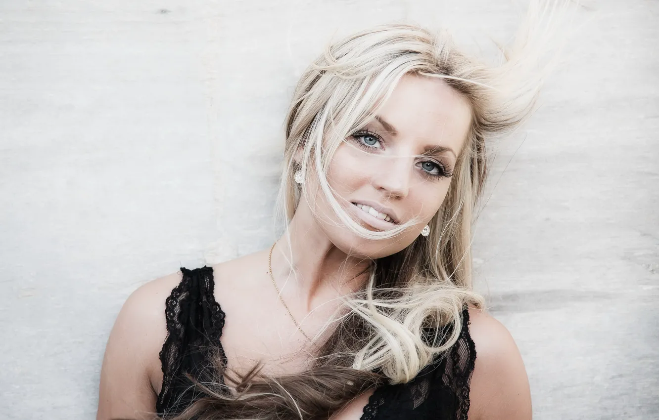 Photo wallpaper look, girl, portrait