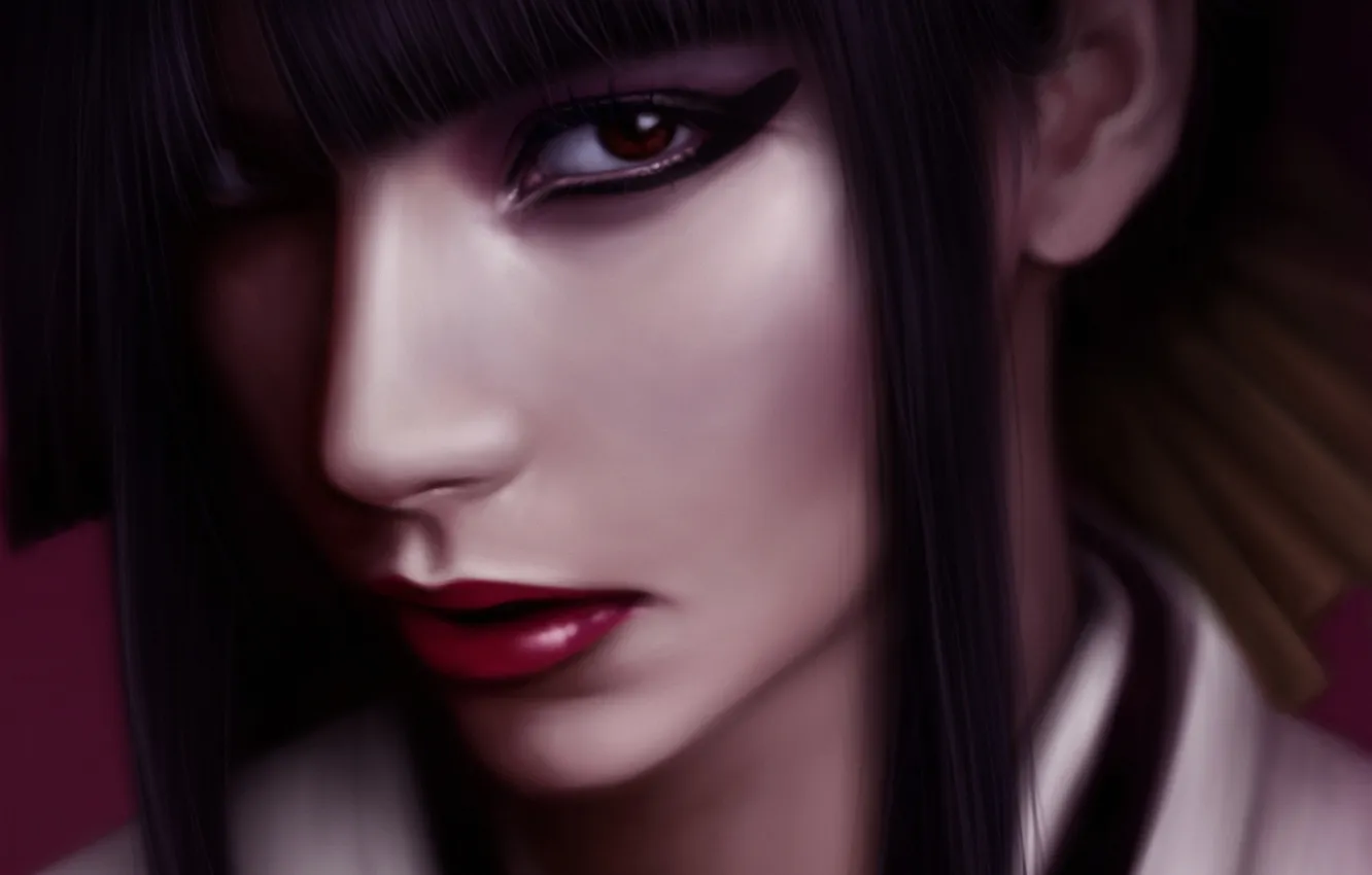 Photo wallpaper girl, art, Asian, Mochifin, Shutara