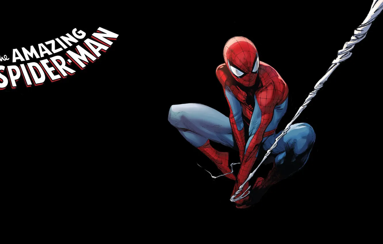 Photo wallpaper spider-man, comic, spider-man, Marvel Comics