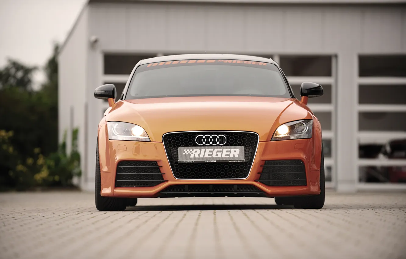 Photo wallpaper car, machine, tuning, 2999x2000, 2011 Rieger Audi TT 8J