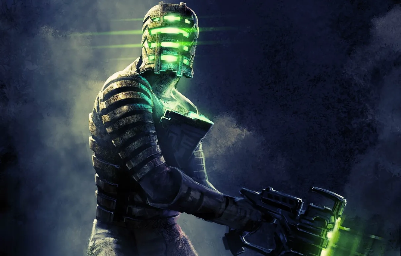 Photo wallpaper the game, soldiers, armor, Dead Space 3