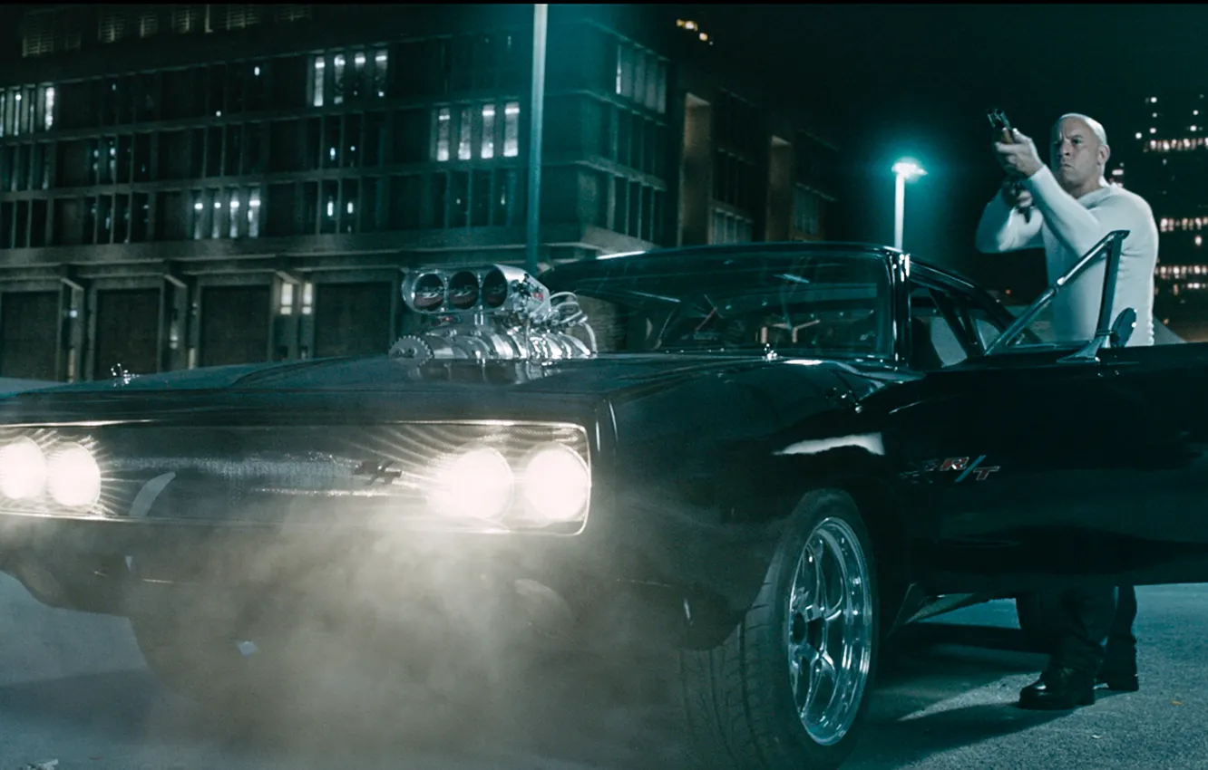 Photo wallpaper man, actor, VIN Diesel, Dominic Toretto, Fast and furious 7, Furious 7