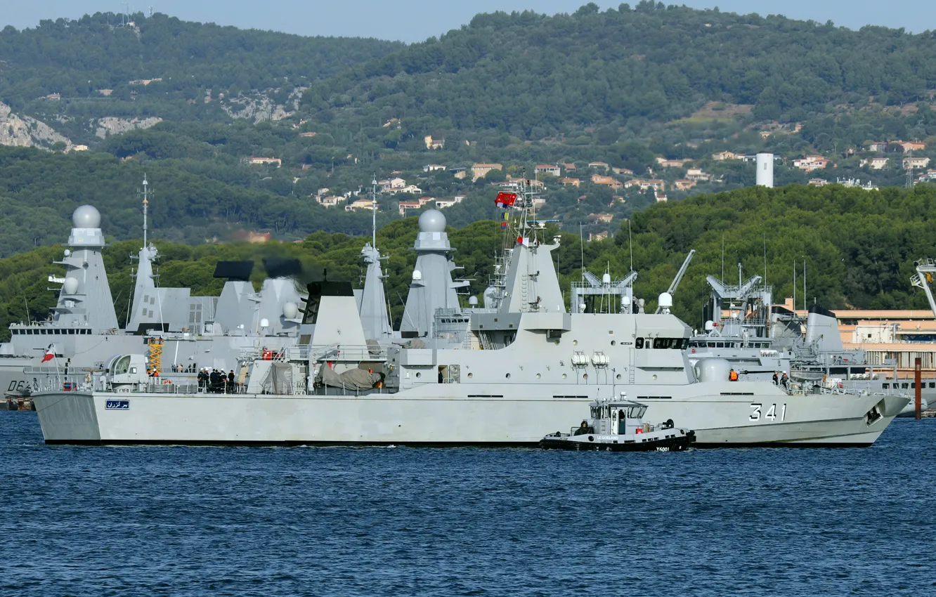 Photo wallpaper ship, Morocco, patrol, An Anzaran