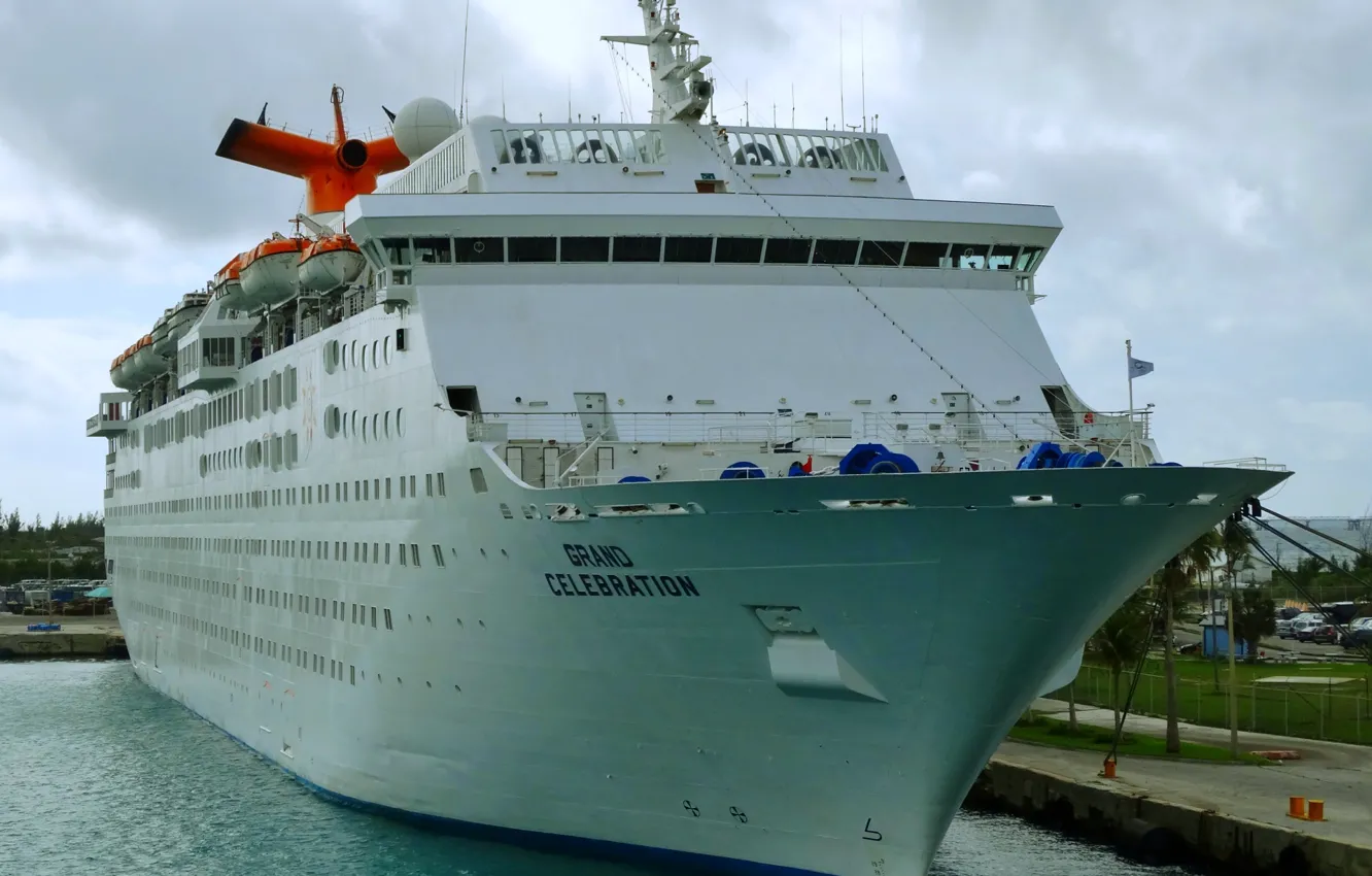 Photo wallpaper liner, Bahamas, cruise