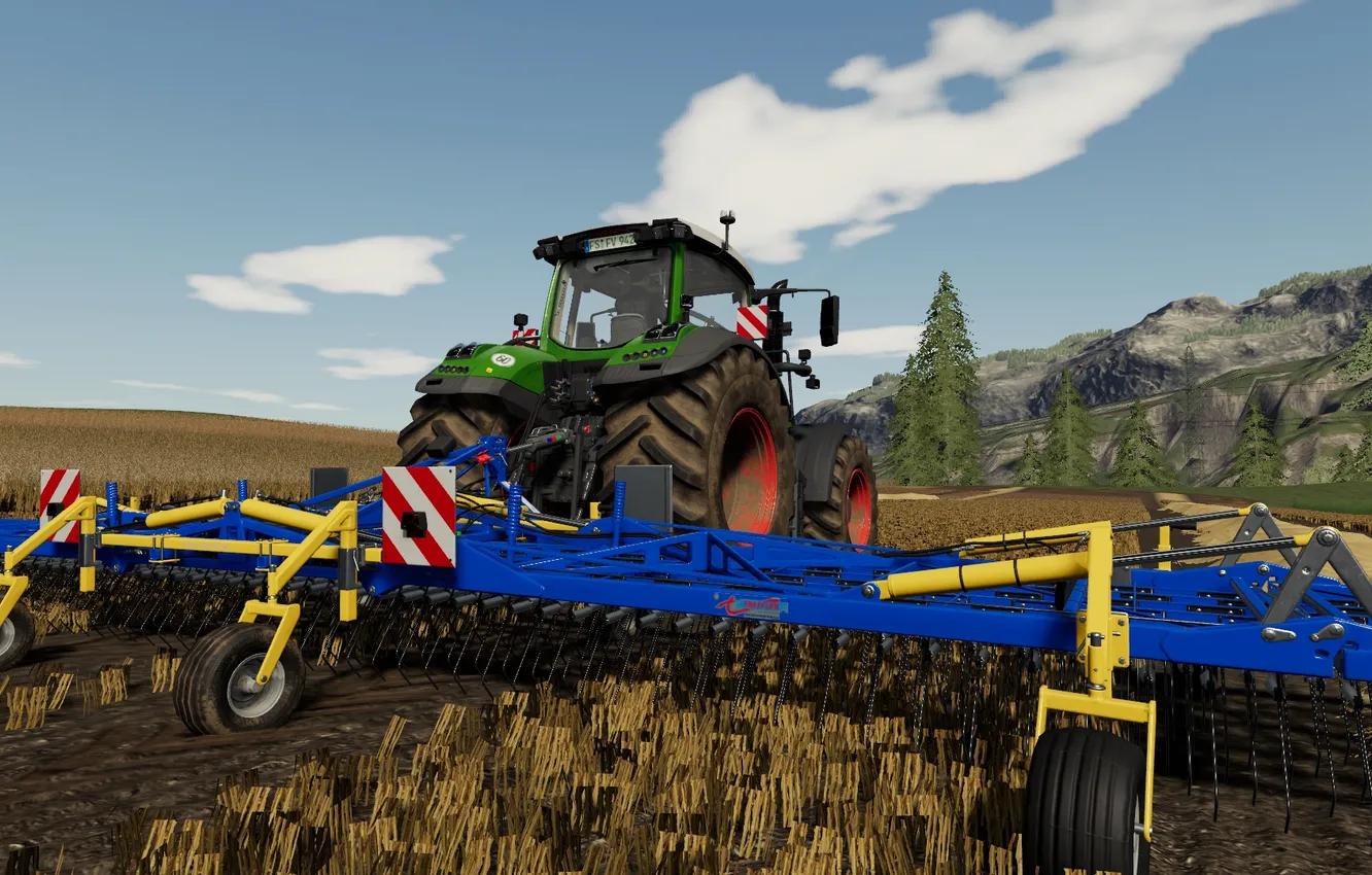 Photo wallpaper wallpaper, Farming Simulator, Machines