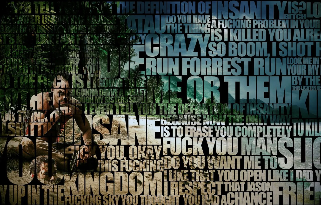 Photo wallpaper Jason, Far Cry, Vaas, EDGE LIGHTS