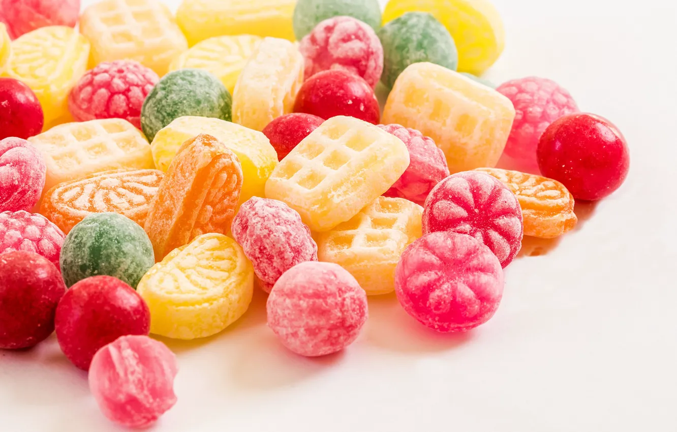 Photo wallpaper candy, lollipops, sweet