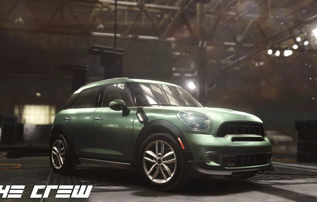 Photo wallpaper The Crew, Realistic Car Modeling, mini cooper countryman