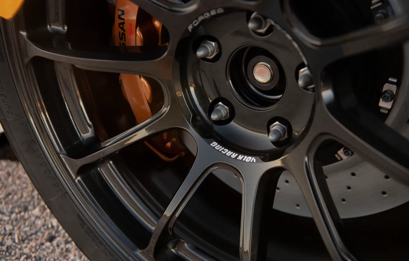 Photo wallpaper Concept, wheel, Nissan, 370Z, 2019, Global Time Attack TT