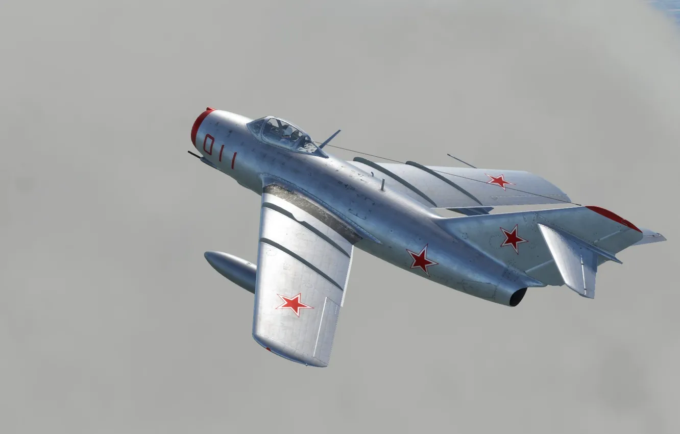 Photo wallpaper OKB MiG, MiG-15bis, Frontline fighter