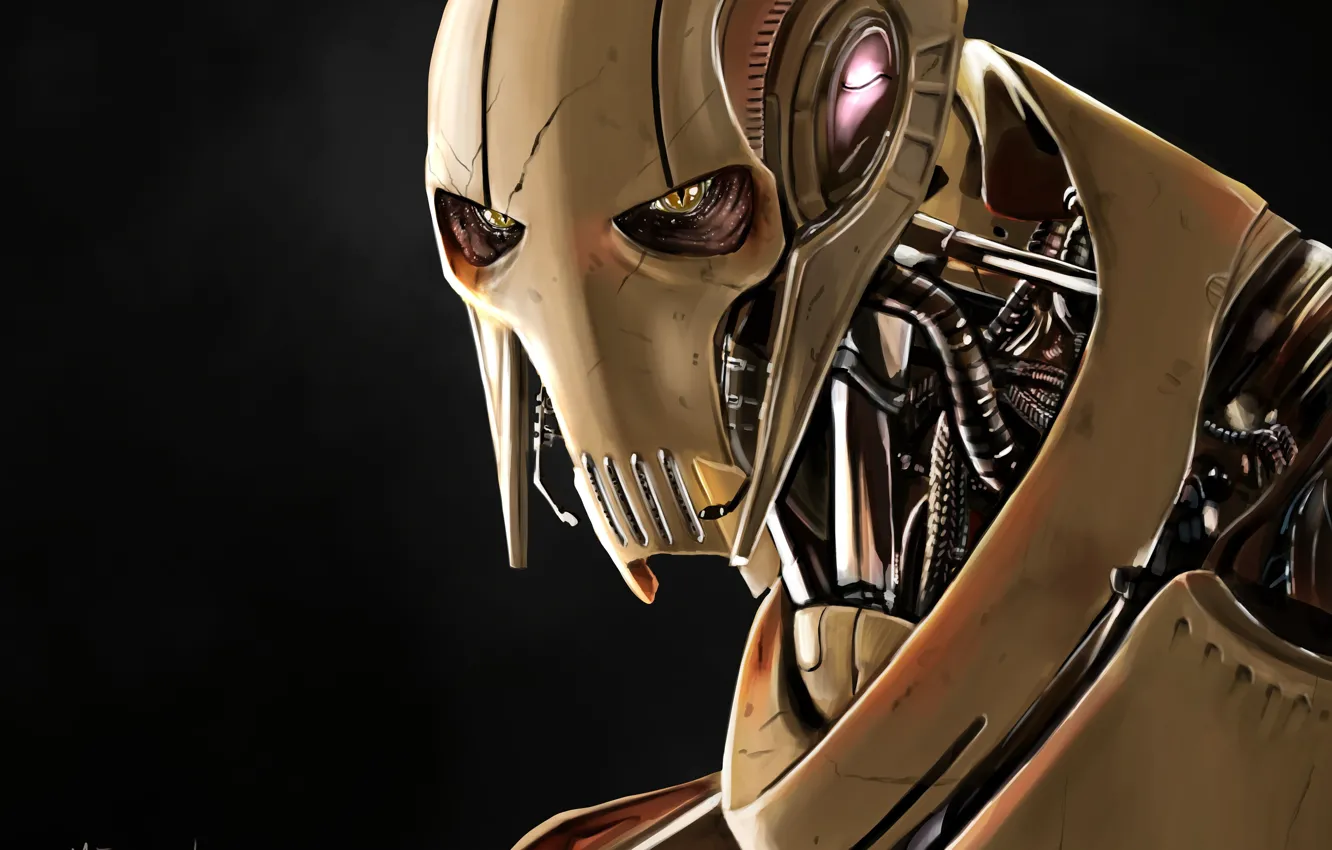 Photo wallpaper Star Wars, General Grievous, Cyborg, Qymaen Jai Shelal, The Confederacy of independent systems, Supreme commander …
