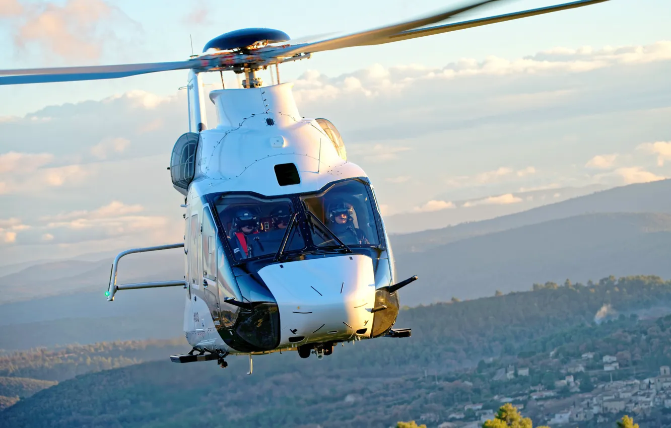 Photo wallpaper helicopter, Airbus Helicopters, H160, Airbus H160