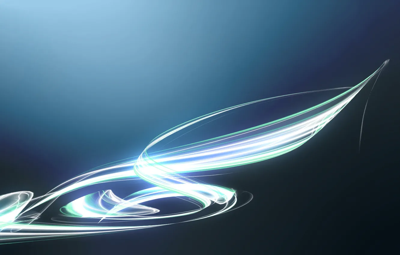 Photo wallpaper energy, blue, stream