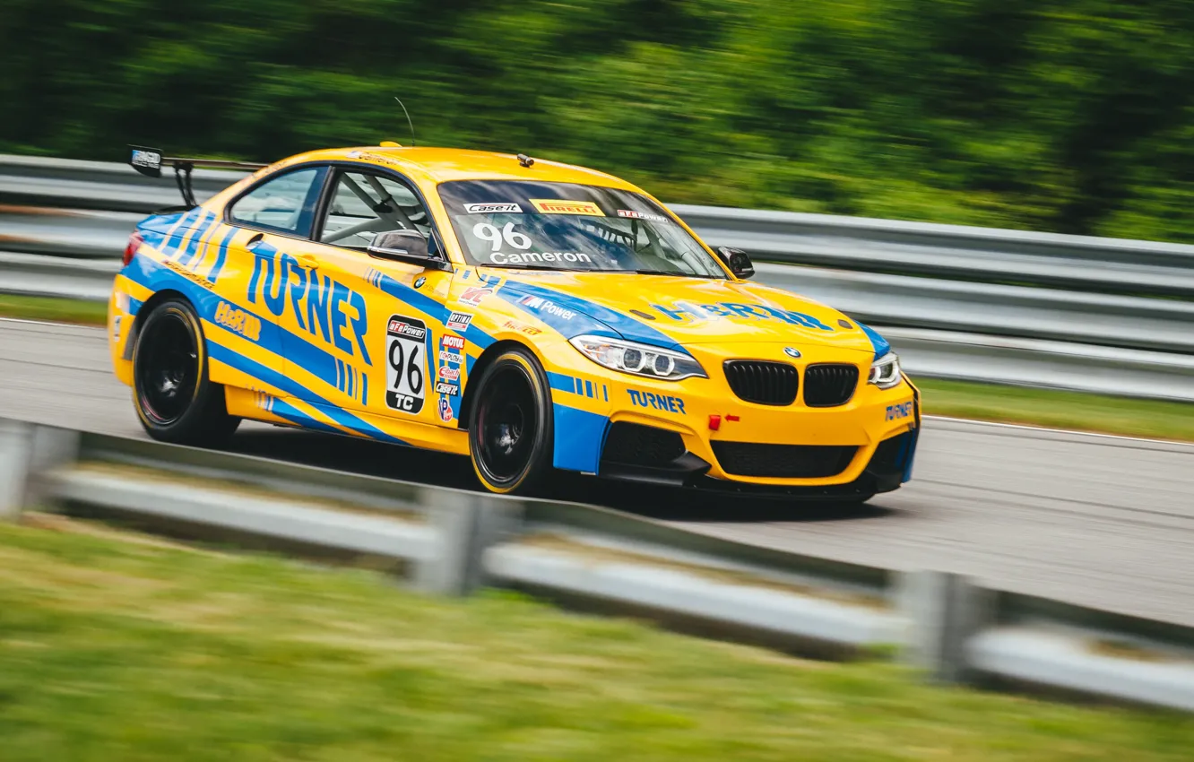 Photo wallpaper race, speed, BMW M235iR