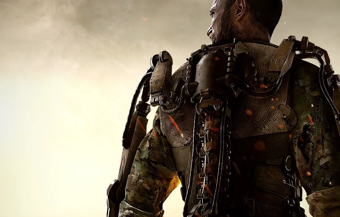 Photo wallpaper Soldiers, The exoskeleton, Military, Activision, Equipment, Sledgehammer Games, Call of Duty: Advanced Warfare