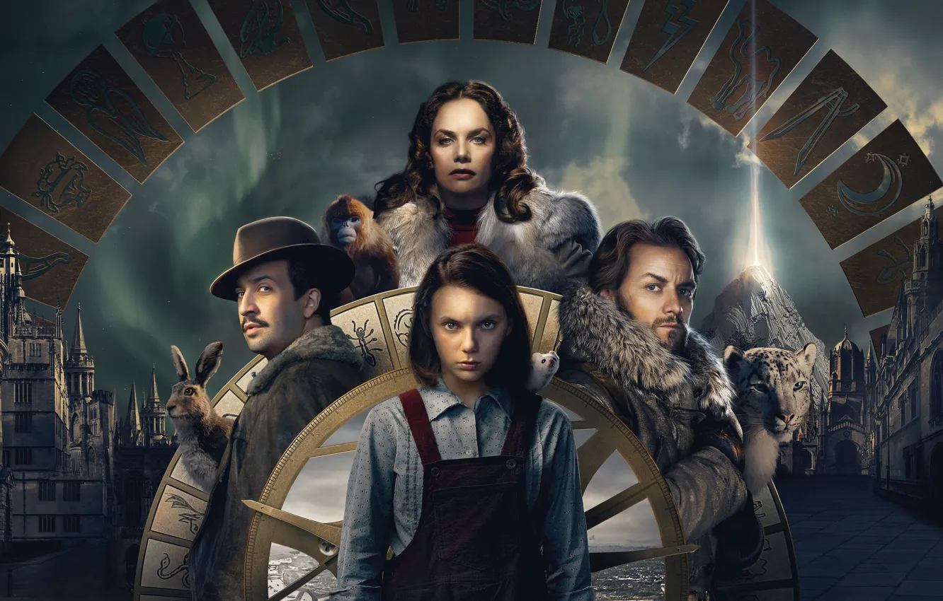 Photo wallpaper animal, people, the series, 2019, Dark beginnings, His Dark Materials