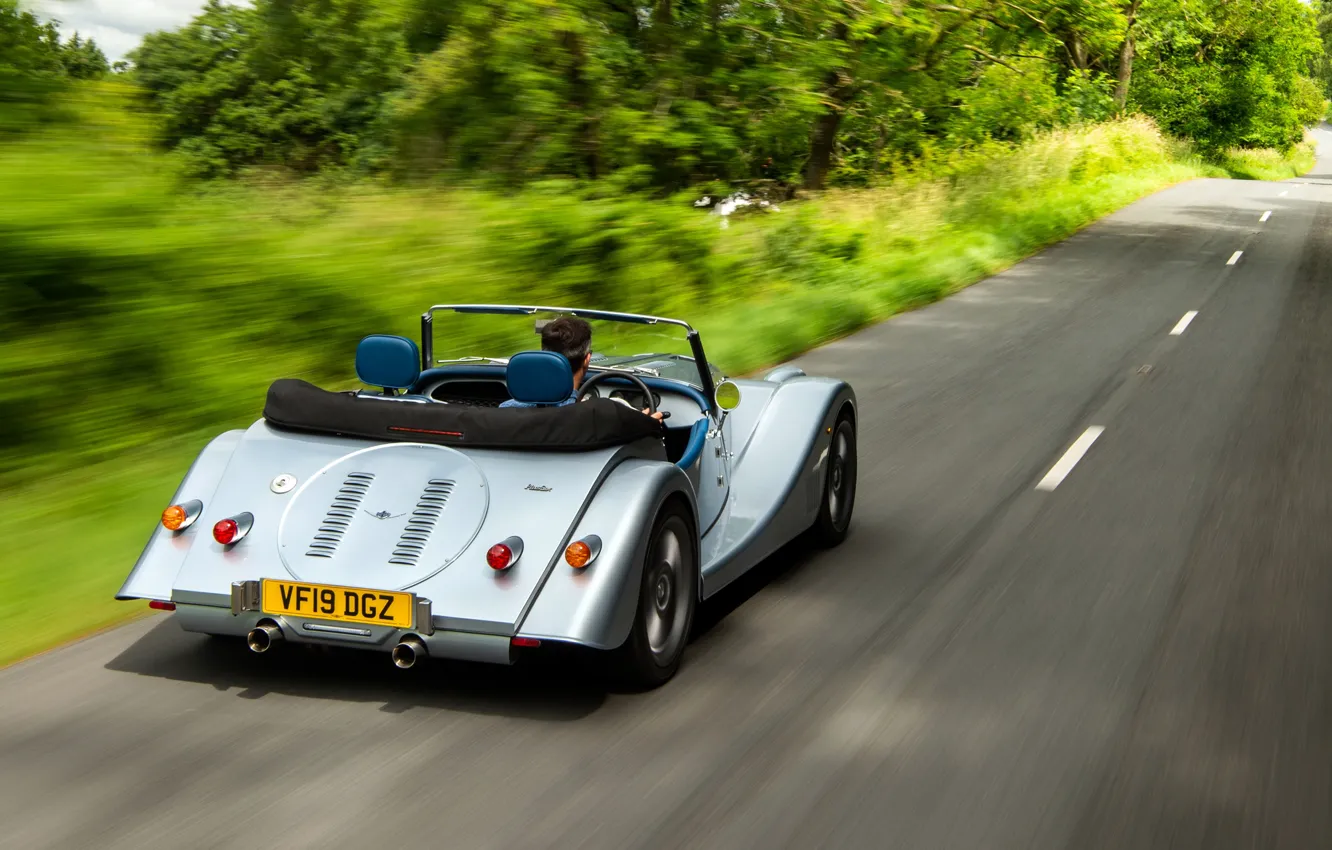 Photo wallpaper Roadster, Morgan, Morgan Plus Six, Plus Six