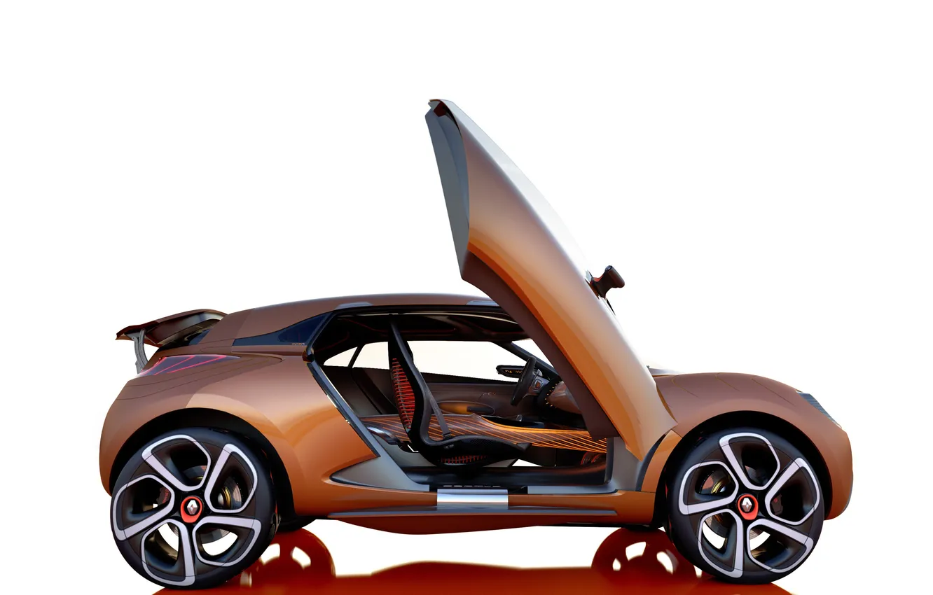 Photo wallpaper car, machine, auto, Concept, white, wheel, the door, drives