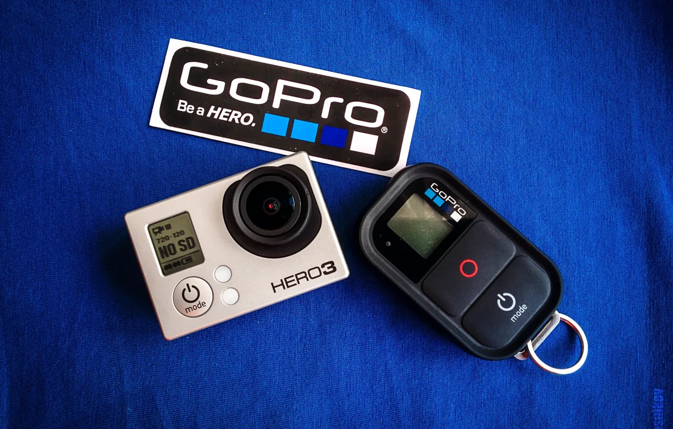 Photo wallpaper sport, GoPro, Hero3, Black edition, action camera, action cam