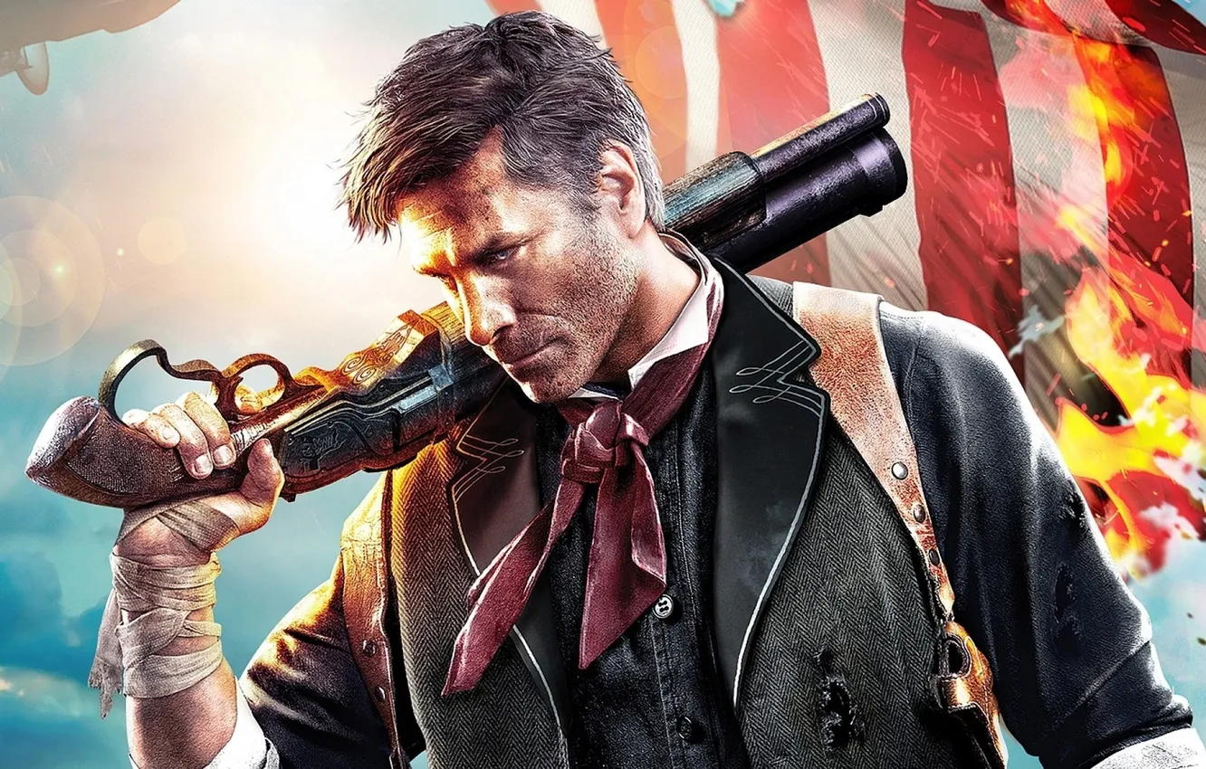 Photo wallpaper bioshock, Music, musician