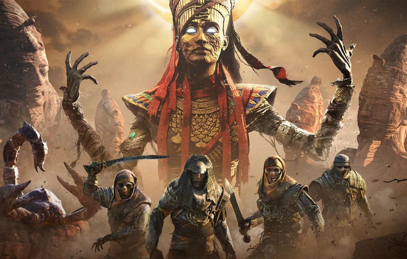 Photo wallpaper Origins, Ubisoft, Assassin's Creed, Assassin's Creed: Origins, Mummy