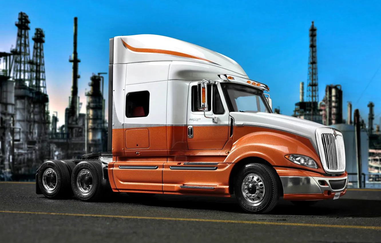 Photo wallpaper USA, International, tractor, ProStar