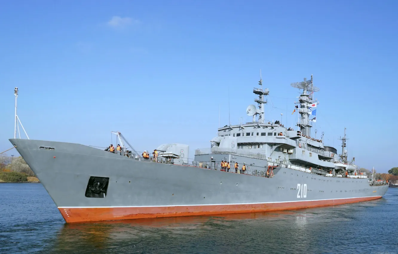 Photo wallpaper ship, training, Smolny