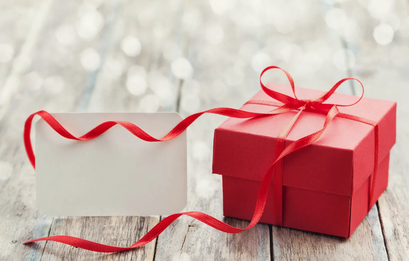 Photo wallpaper love, gift, heart, love, heart, wood, romantic, valentine's day