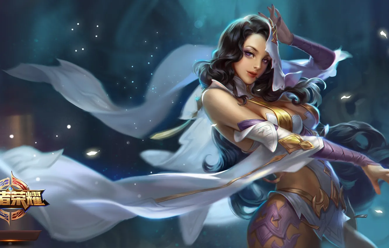 Photo wallpaper girl, the game, beauty, King of Glory, The king of glory