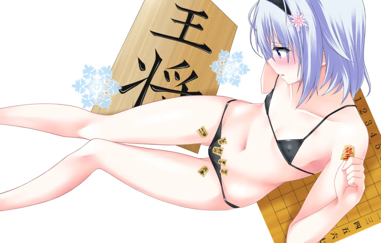 Photo wallpaper girl, the game, bikini, ryuuou in oshigoto