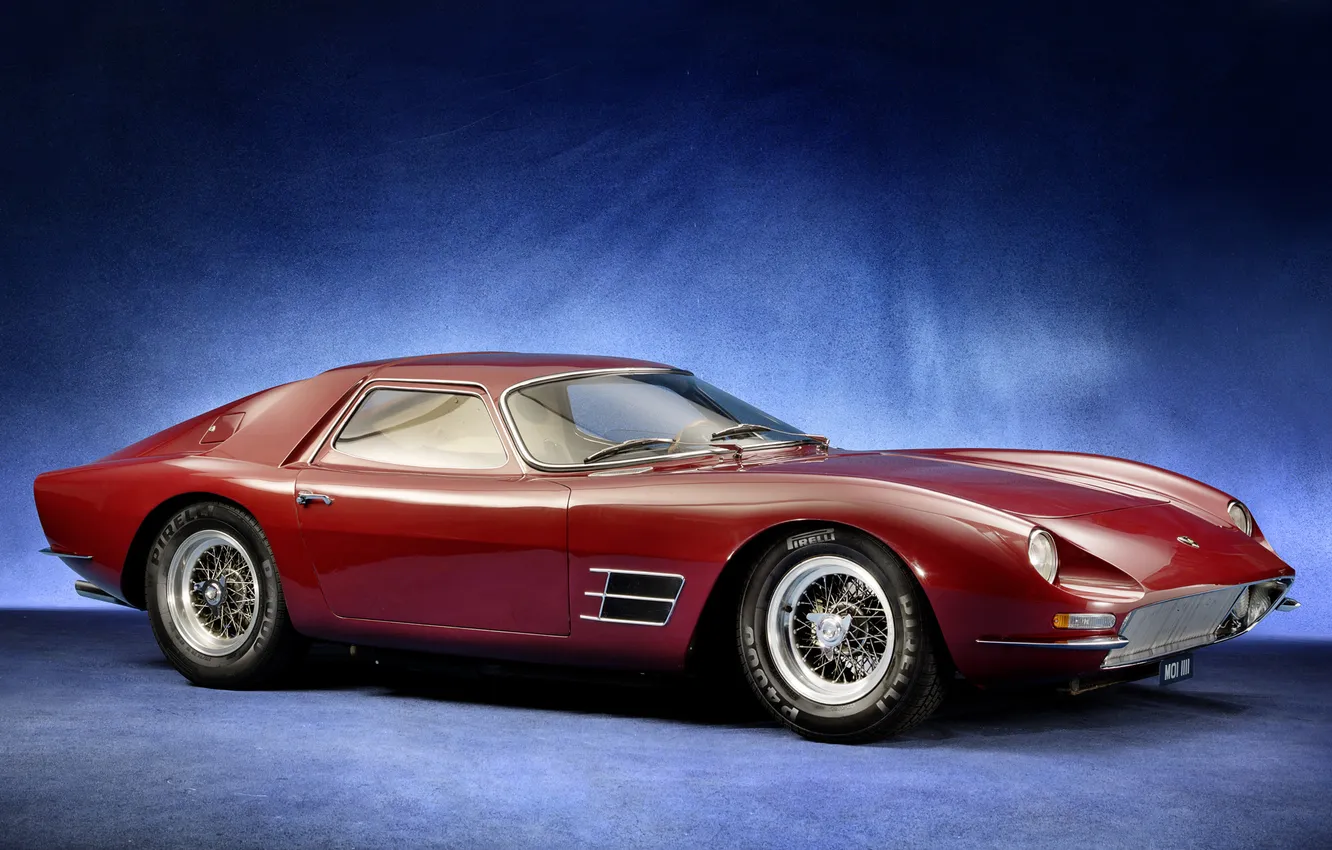 Photo wallpaper auto, Lamborghini, classic, Lamborghini, Monza, 400 GT, Neri & Bonac