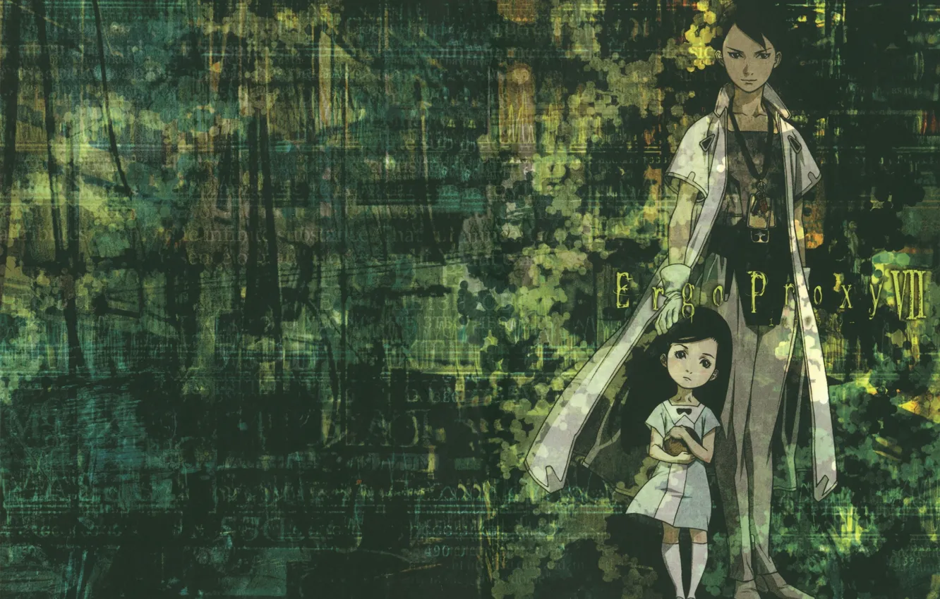 Photo wallpaper robot, child, Bathrobe, ergo proxy, Ergo Proxy, daedalus yumeno, pino