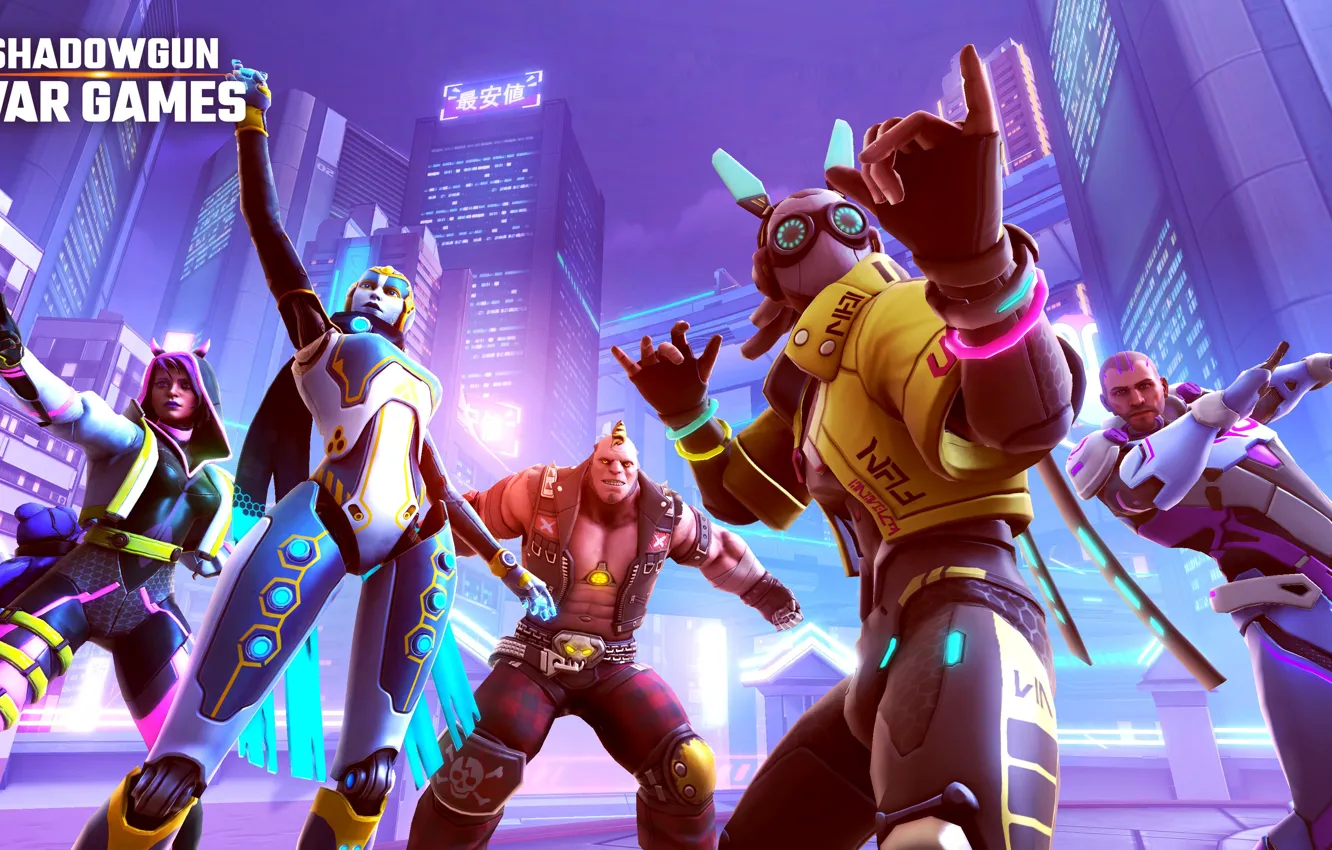 Photo wallpaper fiction, characters, Shadowgun War Games