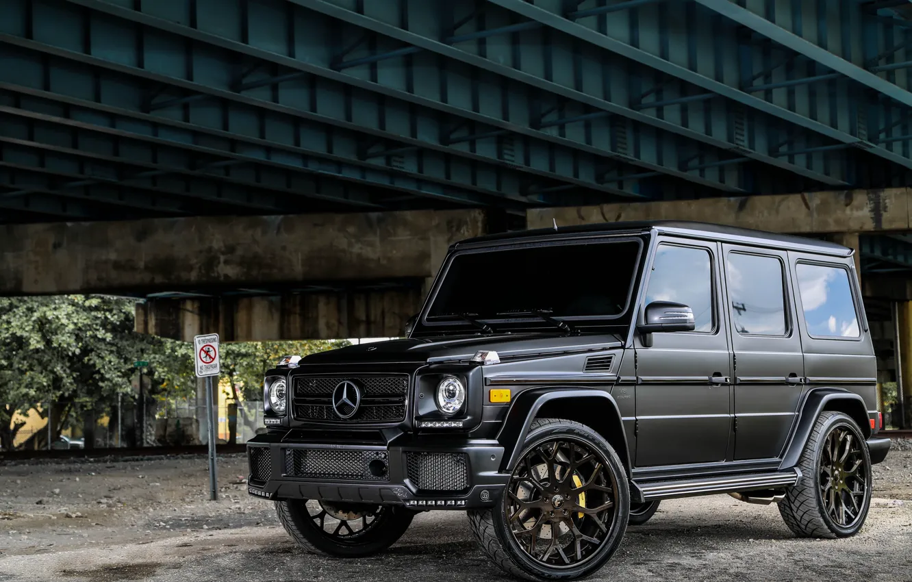Photo wallpaper Mercedes-Benz, Brabus, G63, Forgiato Wheels