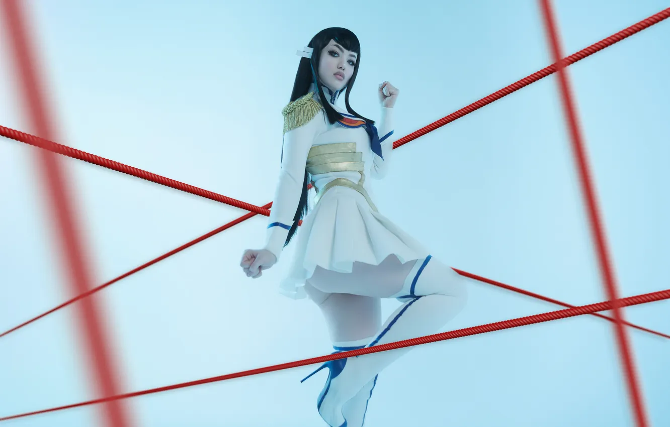 Photo wallpaper model, women, cosplay, Kill La Kill, Kiryu's Satsuki, Lada Lyumos